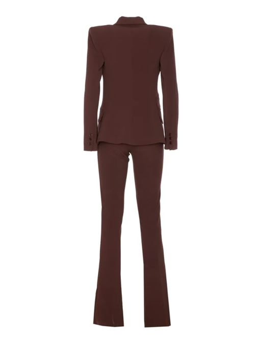 CREPE TAILLEUR ELISABETTA FRANCHI | TP00156E2EA3 Coffee